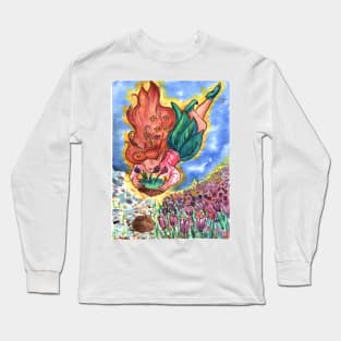 Crocus Faerie Long Sleeve T-Shirt